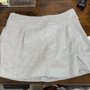 PINK Victoria's Secret Gray Skort With Pockets.